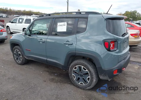 2016 Jeep Renegade Trailhawk из США, поврежденный, VIN ZACCJBCT0GPD34691